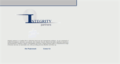 Desktop Screenshot of integrity-partners.net